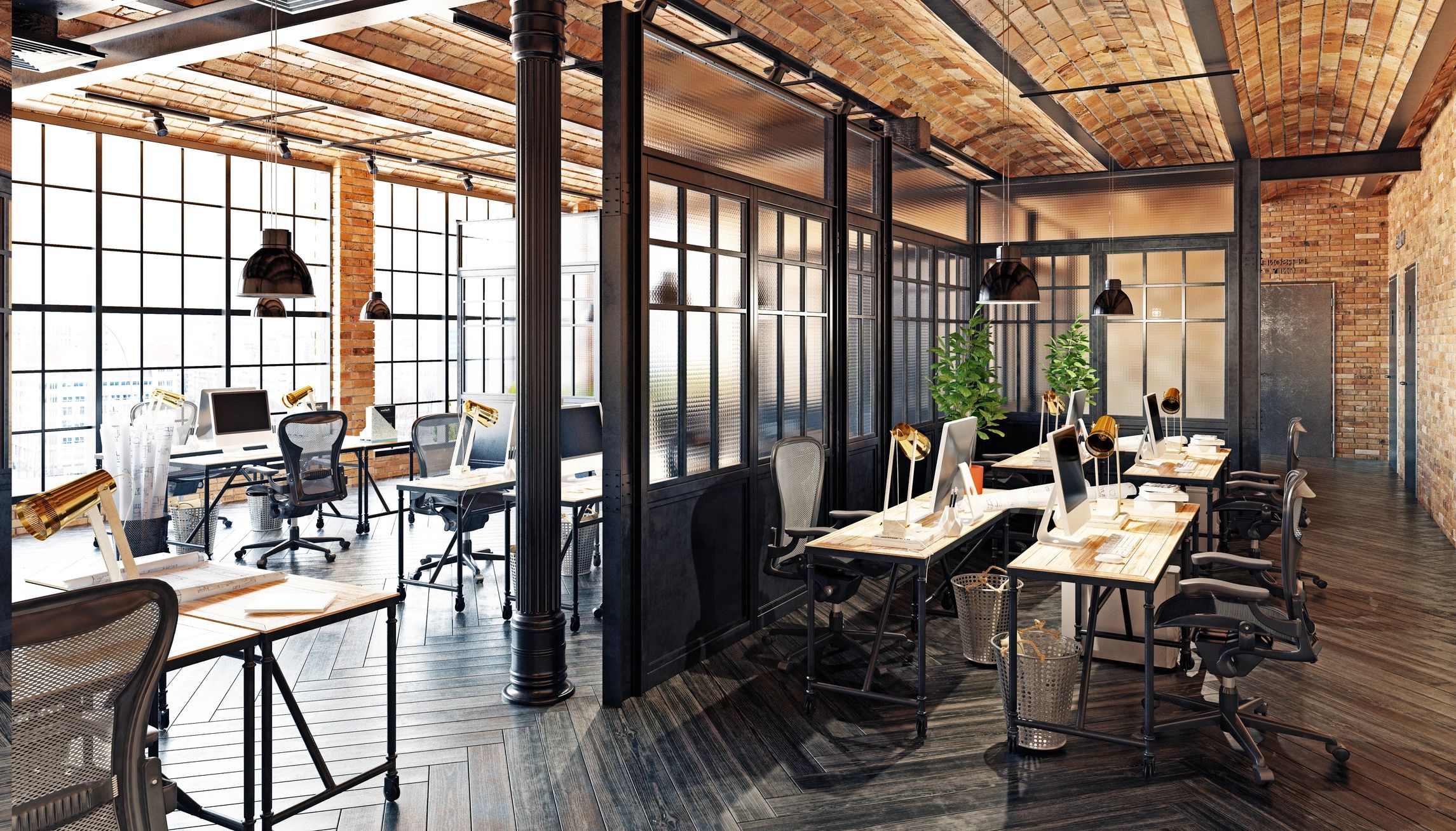 Private office interior symbolizing secure information handling